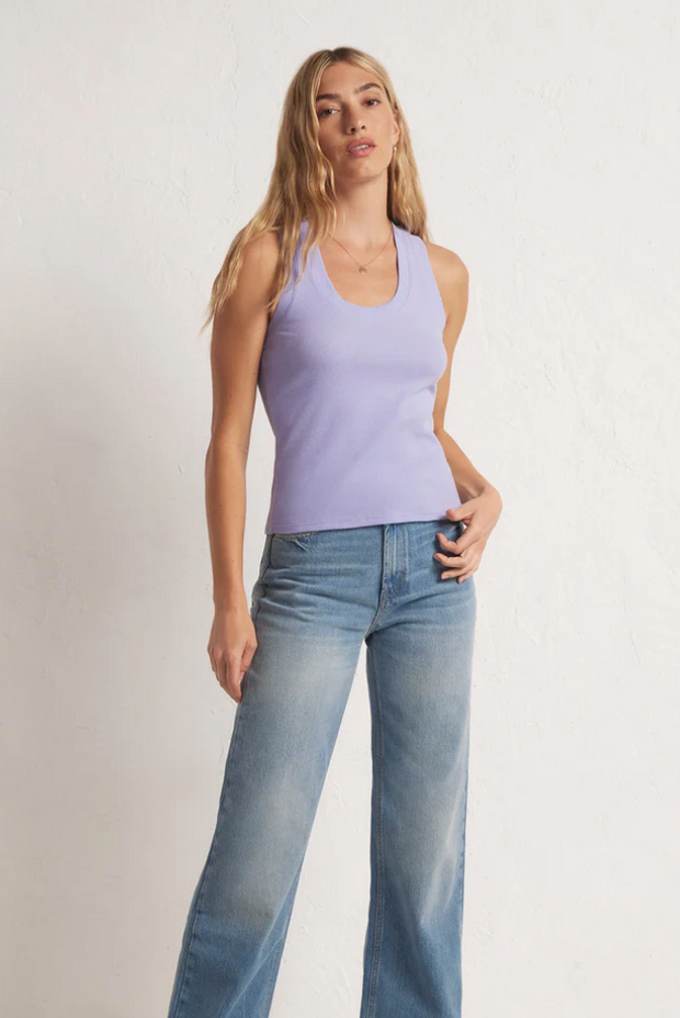 Sirena Rib Tank | Violet Haze