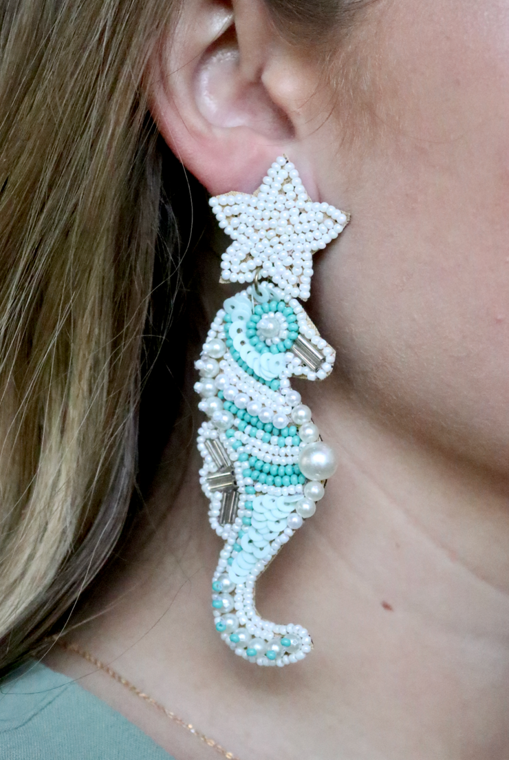 Seahorse Earring