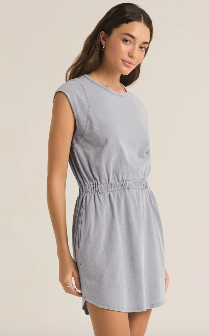 Paxton Knit Denim Dress