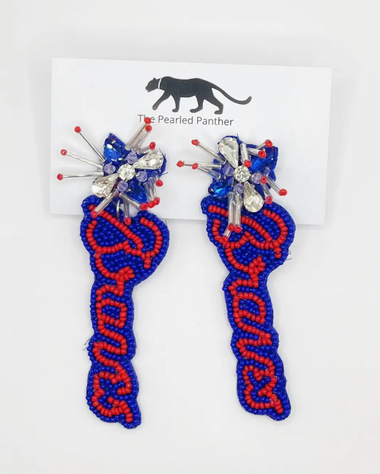 Braves Earring