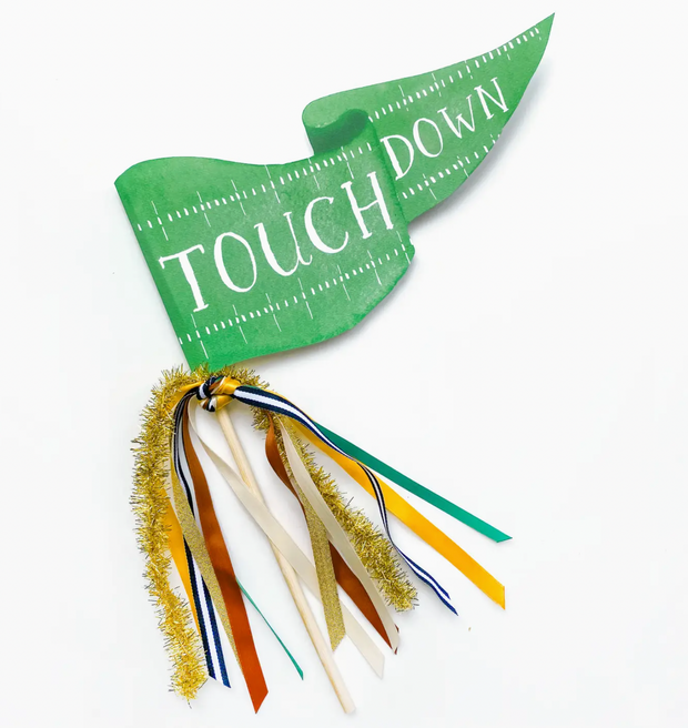 Touchdown Football Tailgate Party Pennant