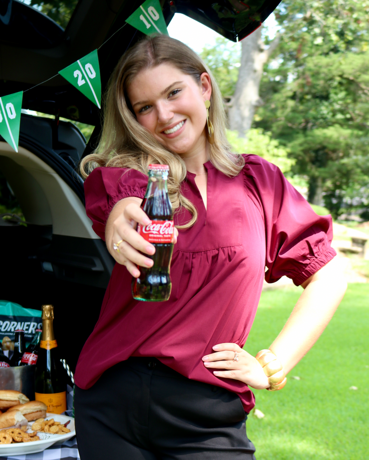 Tailgate Top | Maroon