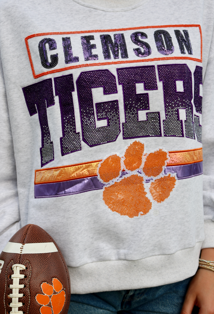 Clemson Tigers Licensed Vintage Sweatshirt