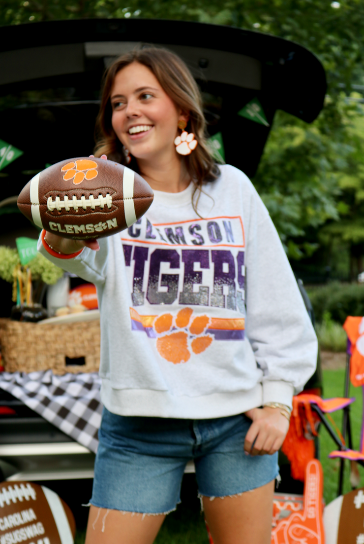 Clemson Tigers Licensed Vintage Sweatshirt