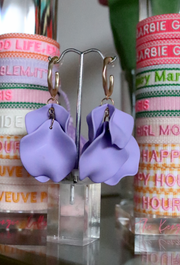 Pretty Petal Earring | Lavender