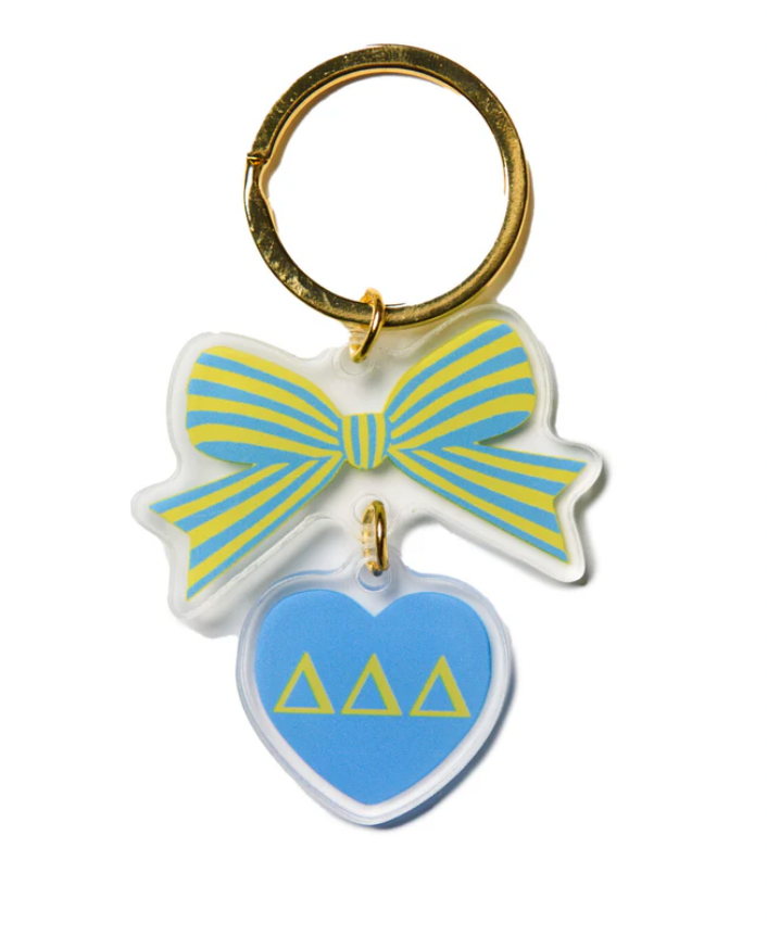 BOW-DACIOUS Keychain | Tri Delta