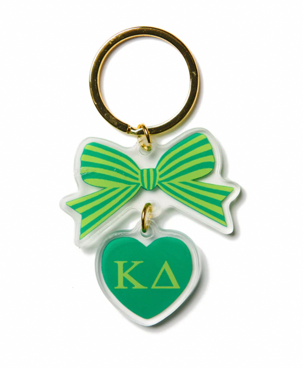 BOW-DACIOUS Keychain | Kappa Delta