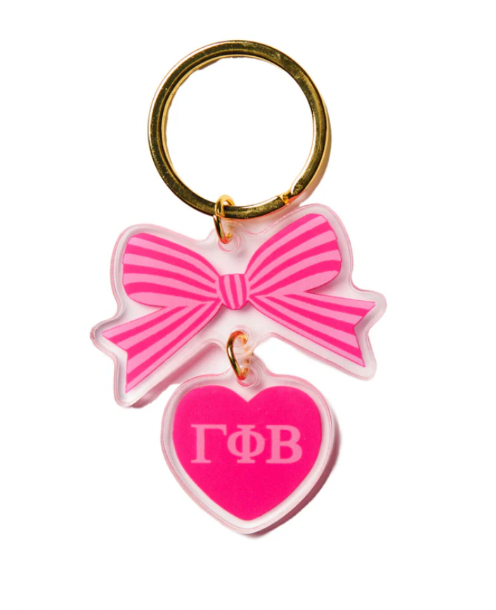 BOW-DACIOUS Keychain | Gamma Phi Beta