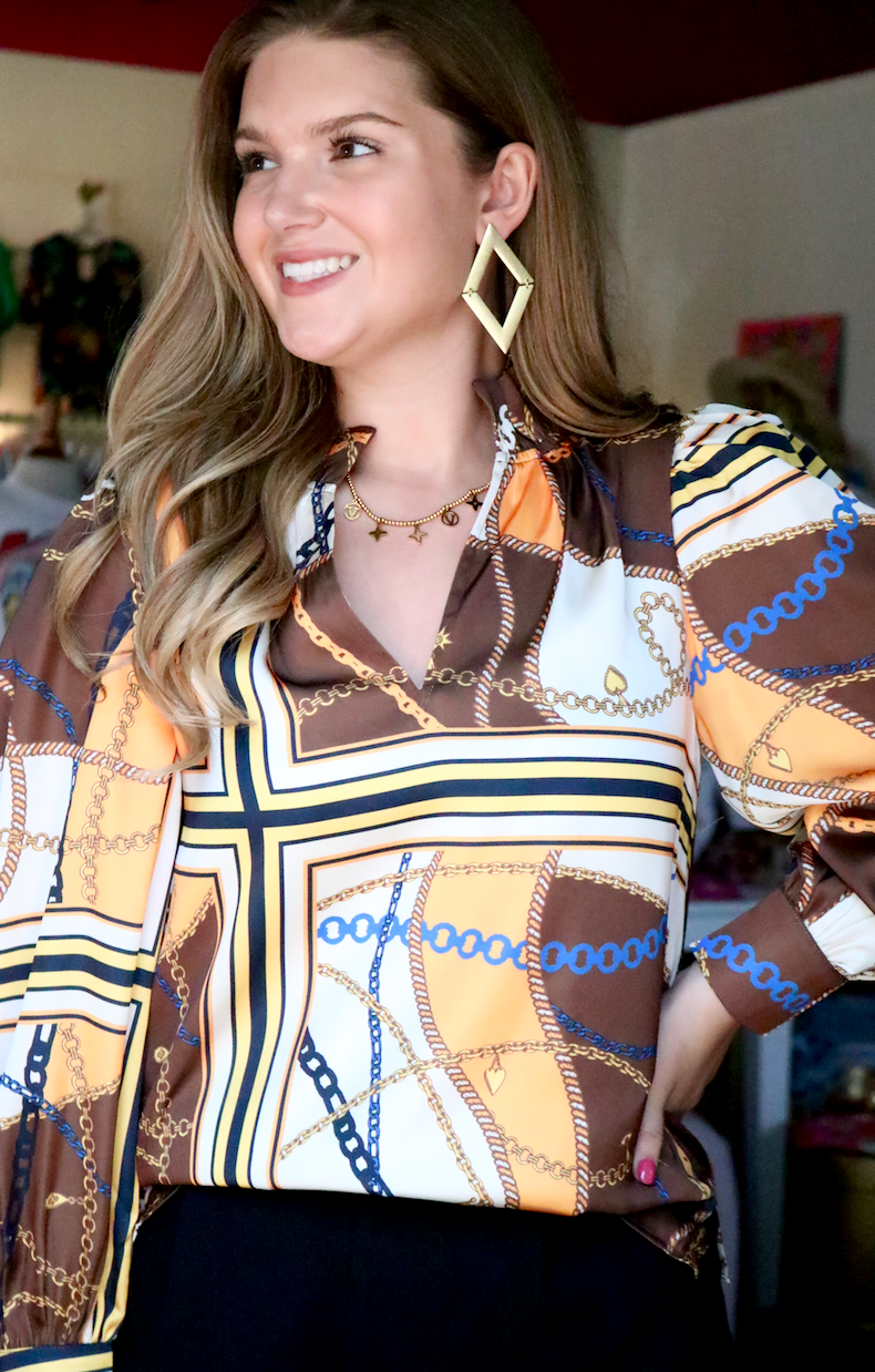 Phoebe Top | Equestrian - XL