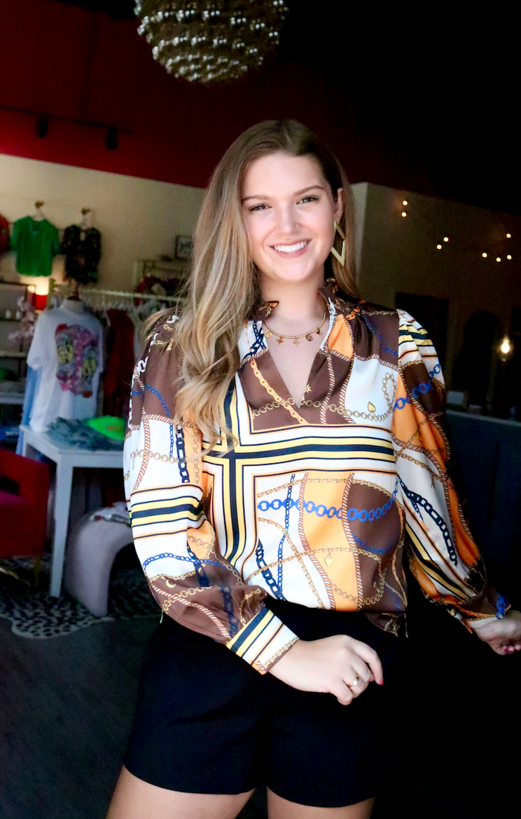 Phoebe Top | Equestrian - XL