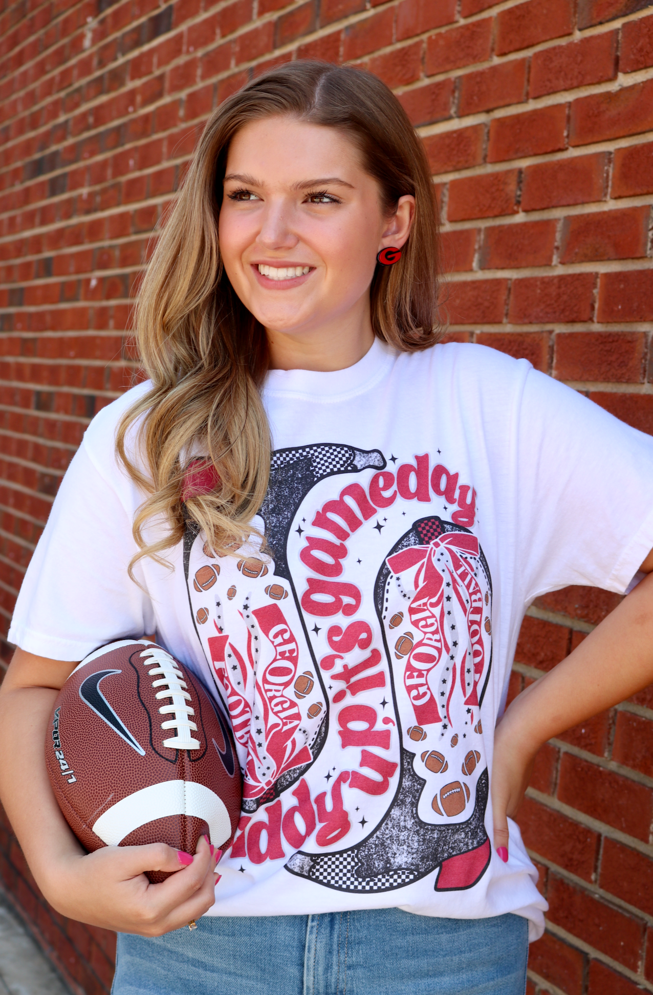 Georgia Boots Tee - SMALL