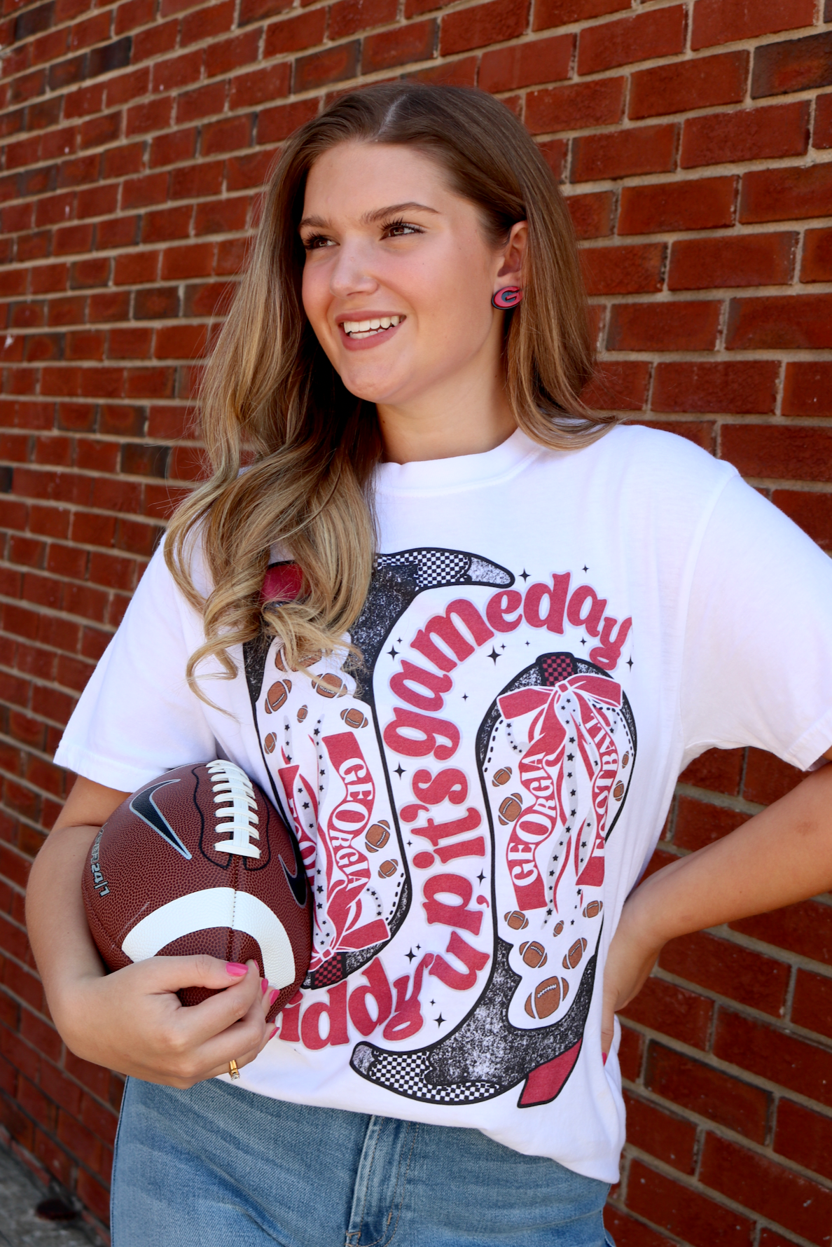 Georgia Boots Tee - SMALL