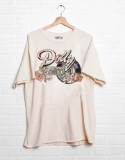 Dolly Parton Rose Record Vintage Tee