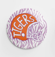 Tigers Helmet Button - *RESTOCKING THIS WEEK*