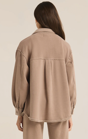 Abbott Longline Jacket | Latte