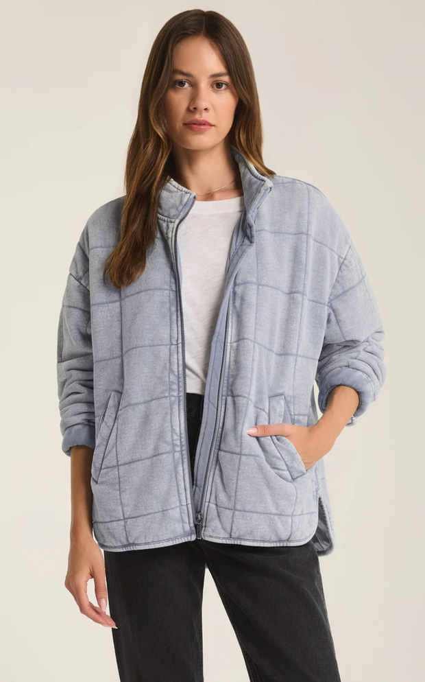 Bonfire Knit Denim Jacket