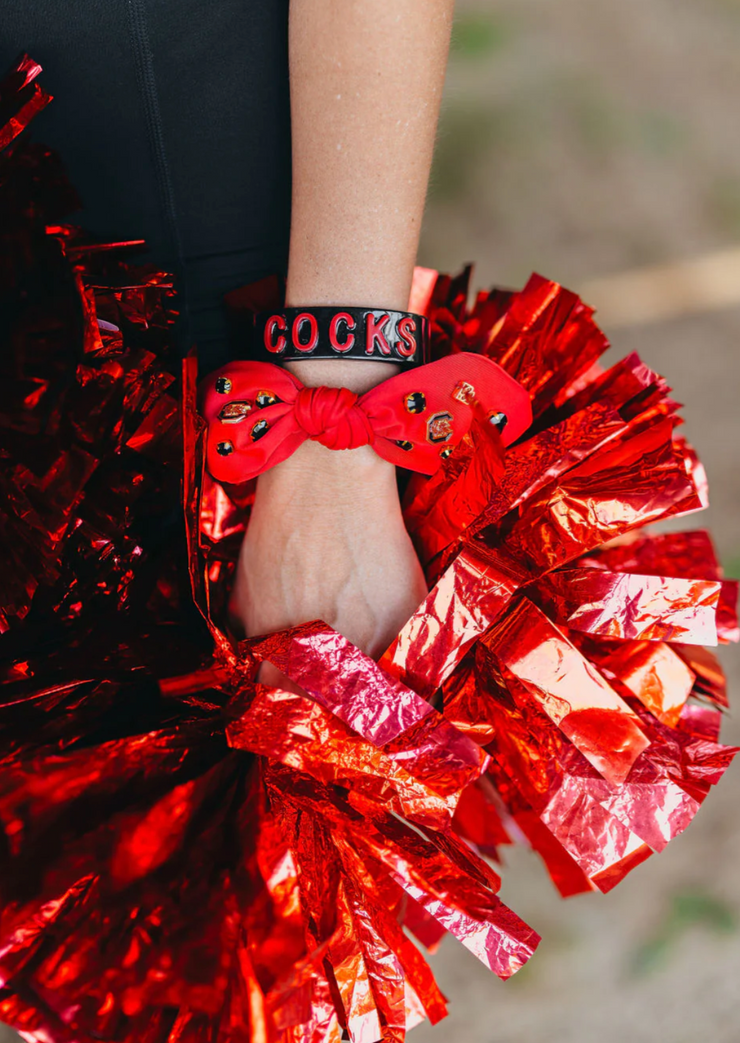 University of South Carolina Logo Bow Scrunchie