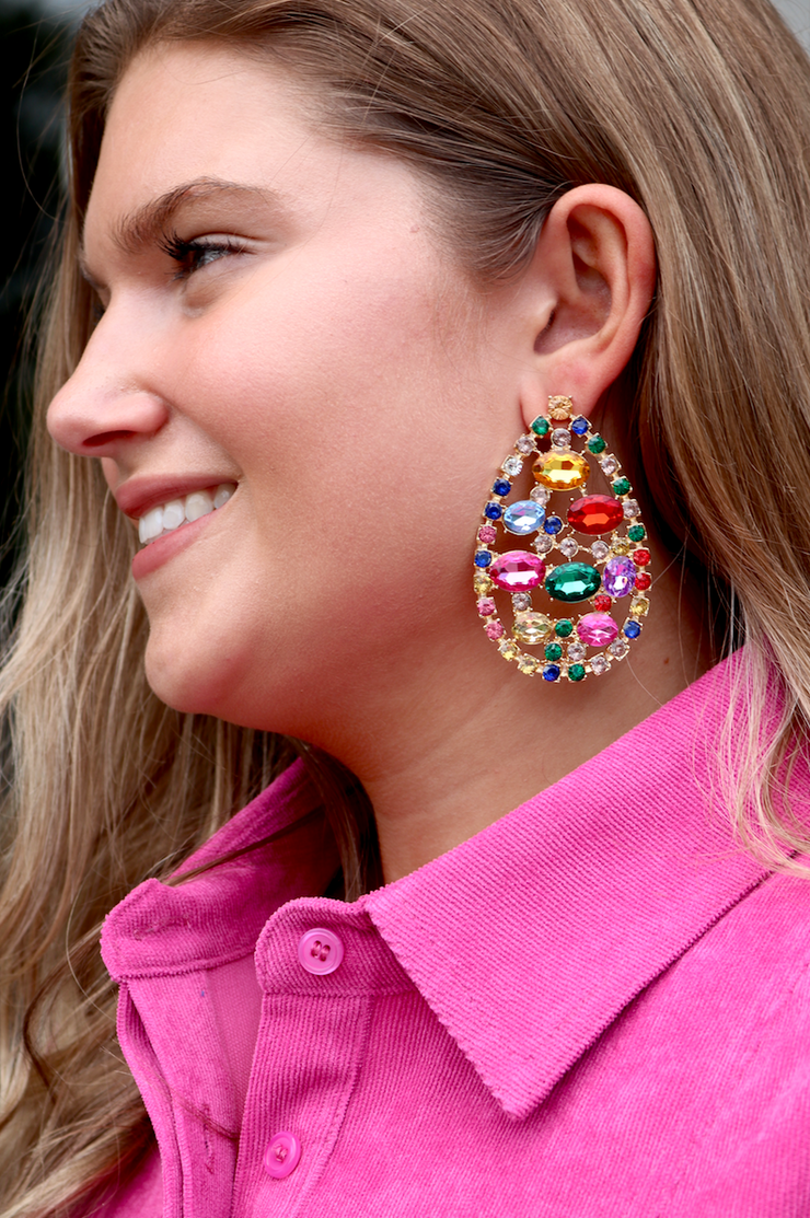 Dutchess Glam Earring | Multi