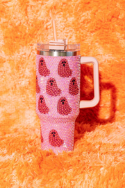 Pink Ghost Tumbler