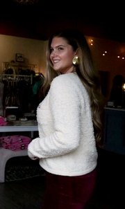 Jackie O Cardigan | Beige