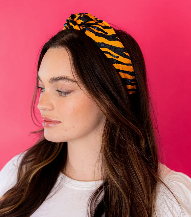 Sequin Tiger Headband