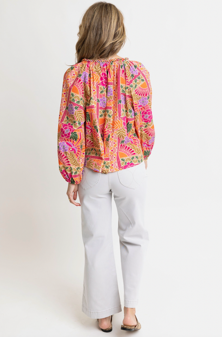 Toucan Sam Braided Trim Top