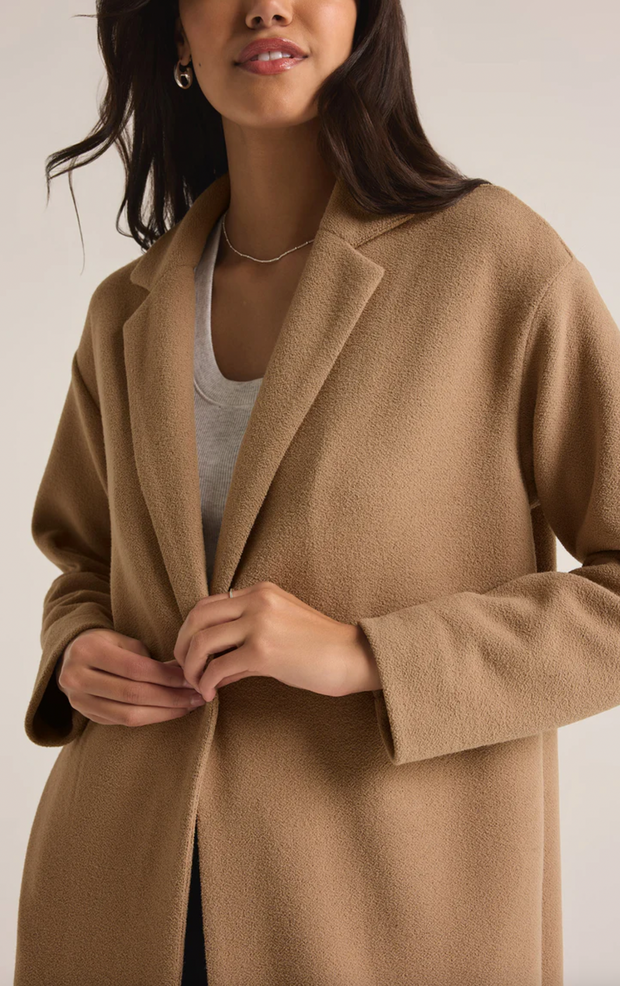 Mason Knit Coat | Camel