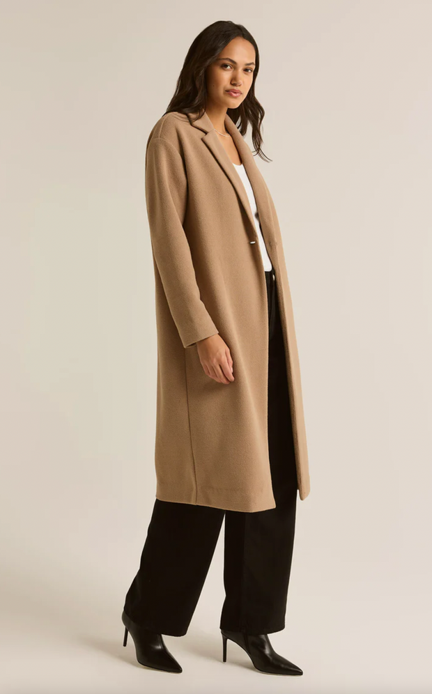 Mason Knit Coat | Camel