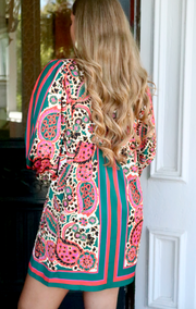 Paisley Scarf Dress