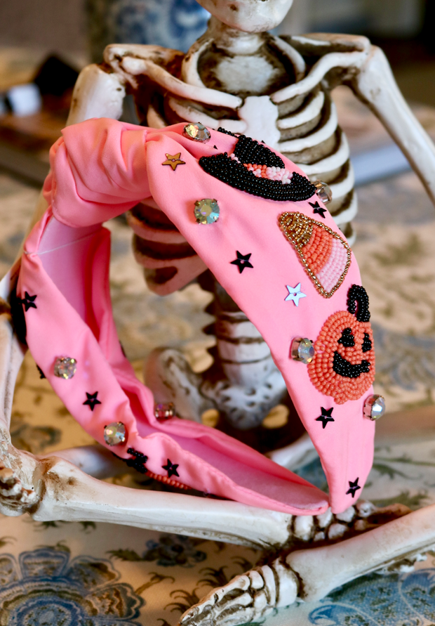 Pink-O-Ween Headband