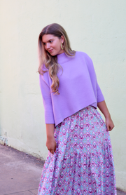 Aja Sweater | Lilac