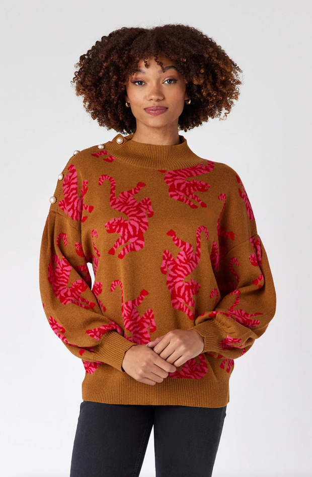 Charlotte Sweater | Tiger Tango Camel