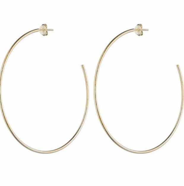 Jillian Hoop - Brushed 18K Gold Plated