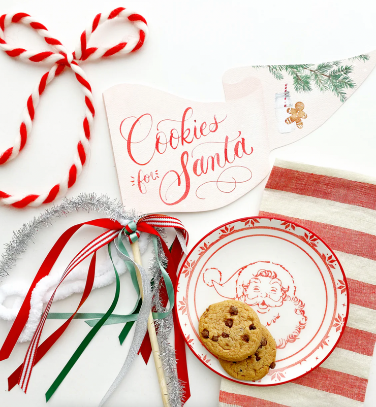 Cookies for Santa Party Pennant