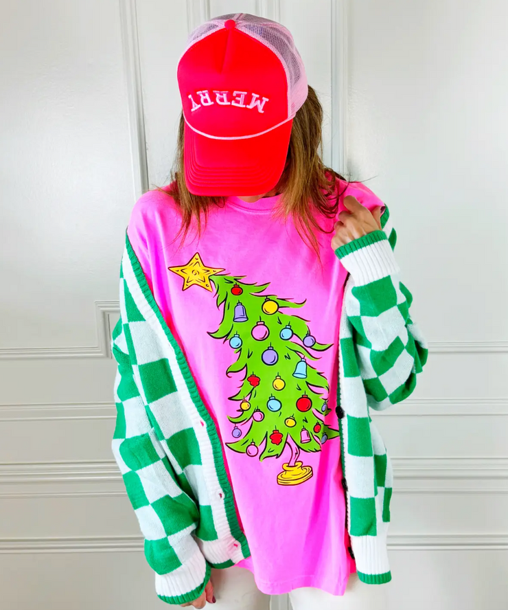 Grinch Tree Tee