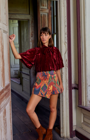 Felicity Skort | Royal Ikat -