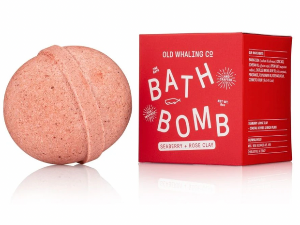 Seaberry & Rose Clay Bath Bomb