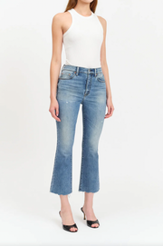 Shy Girl High Rise Crop Flare | PDA