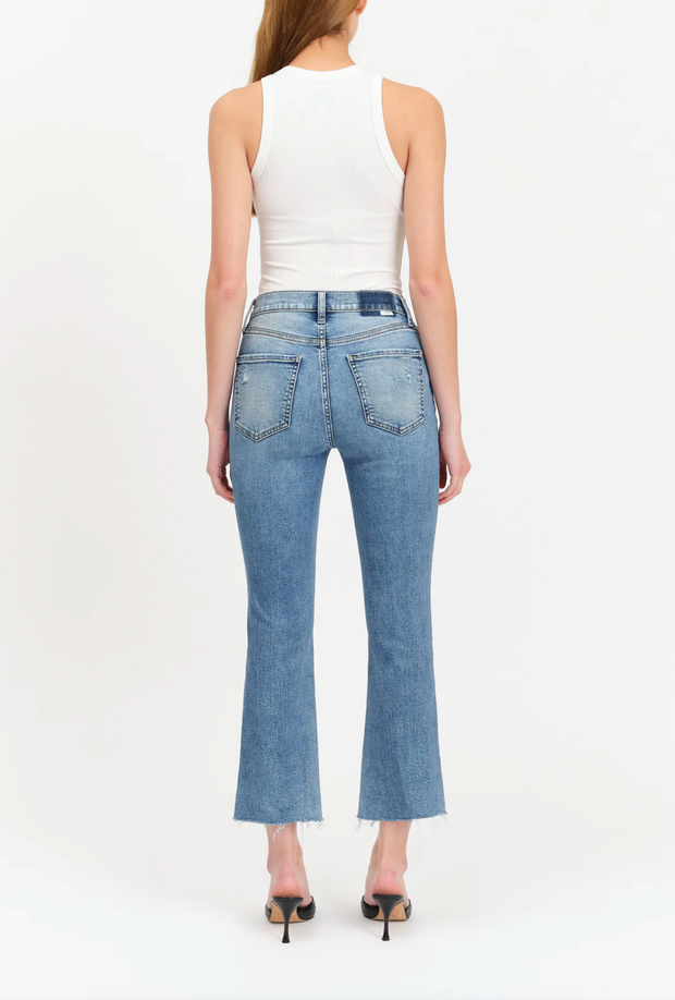 Shy Girl High Rise Crop Flare | PDA