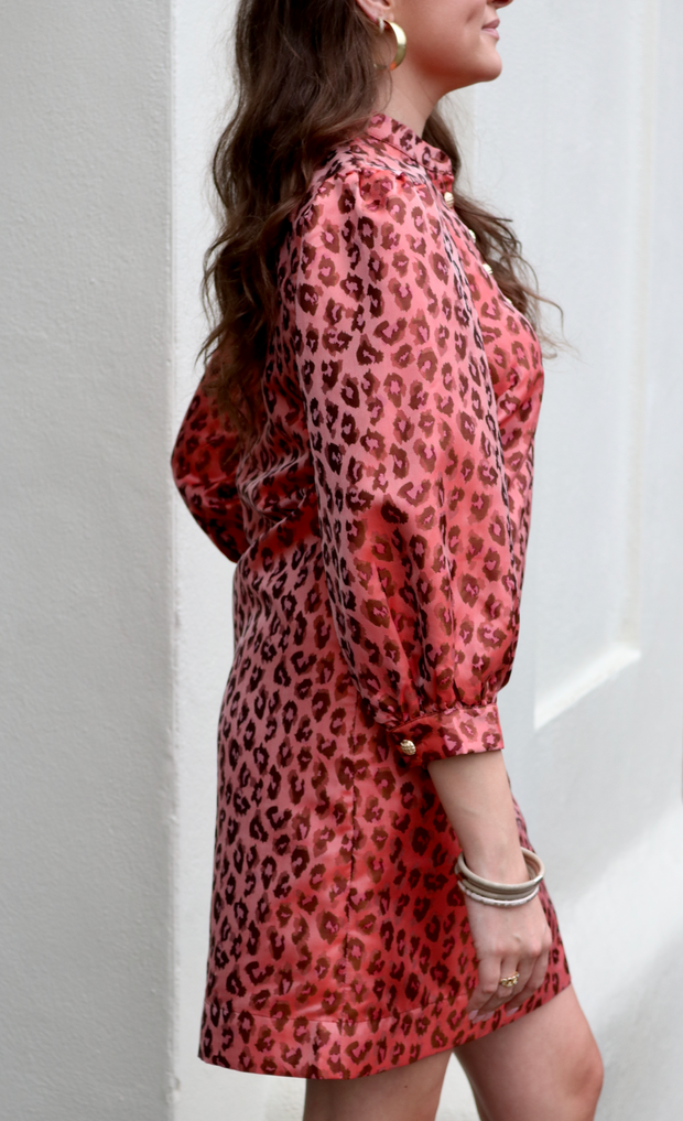 Rose Quartz Leopard Dress