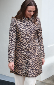 City Chic Leopard Coat