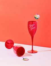 Jingle Juice Champagne Flute