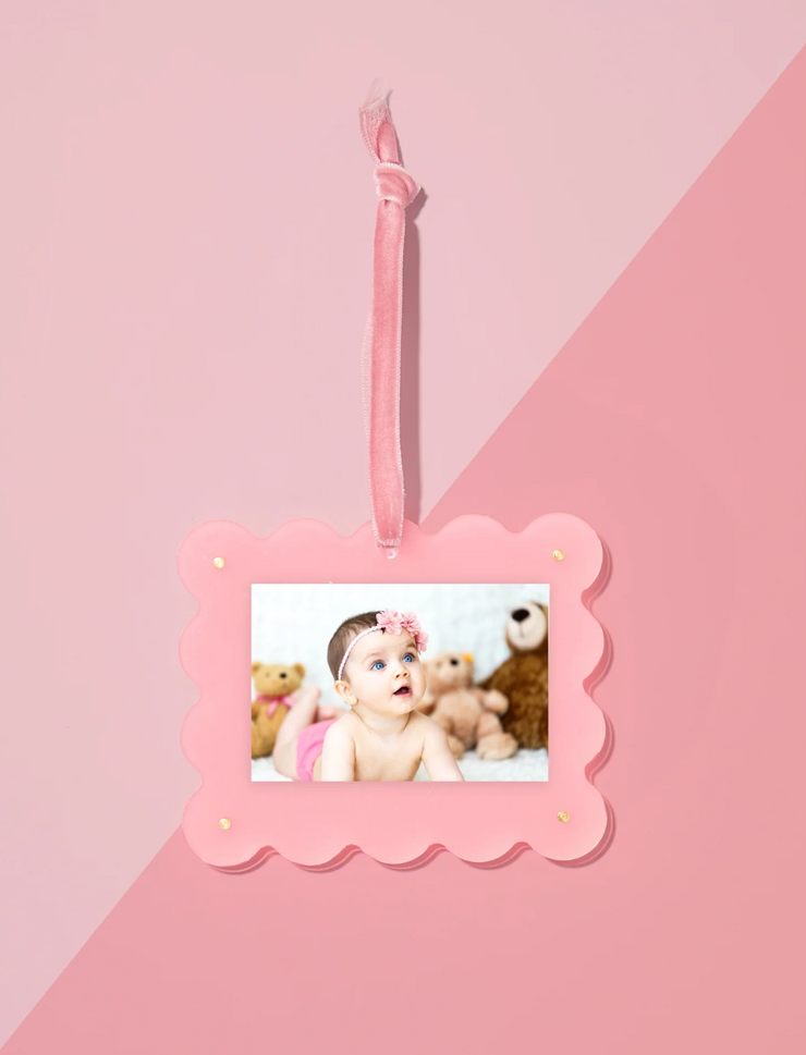 Light Pink Frame Ornament