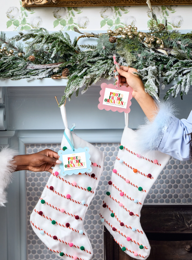 Light Pink Frame Ornament