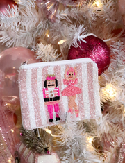 Pink Nutcracker Coin Purse