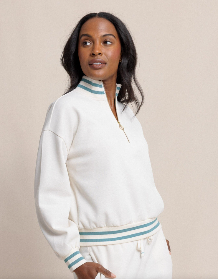 Mercy Luxe Lounge Half Zip Pullover