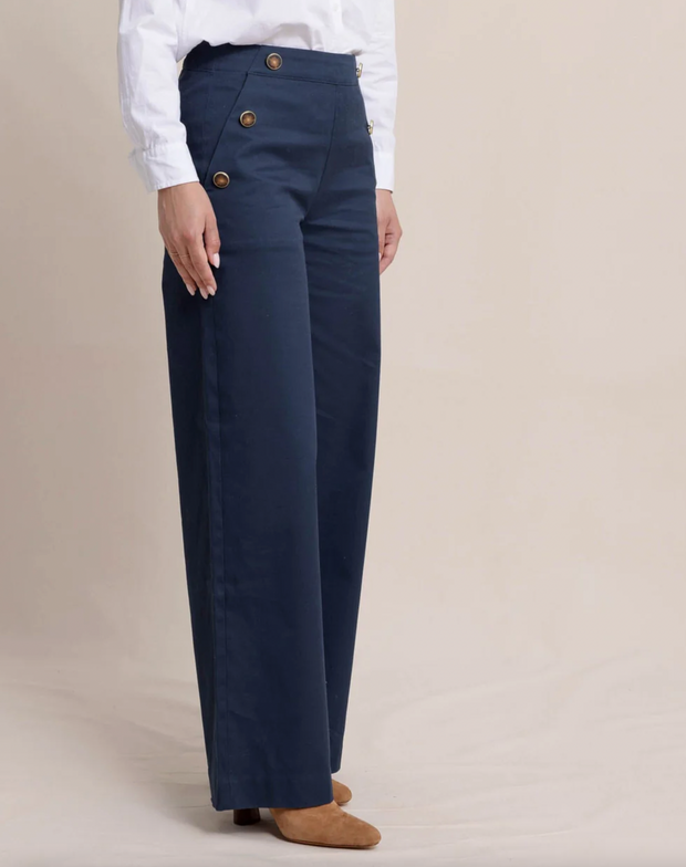 Thalia Sailor Pant | Navy