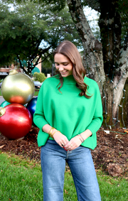 Aja Sweater | Kelly Green