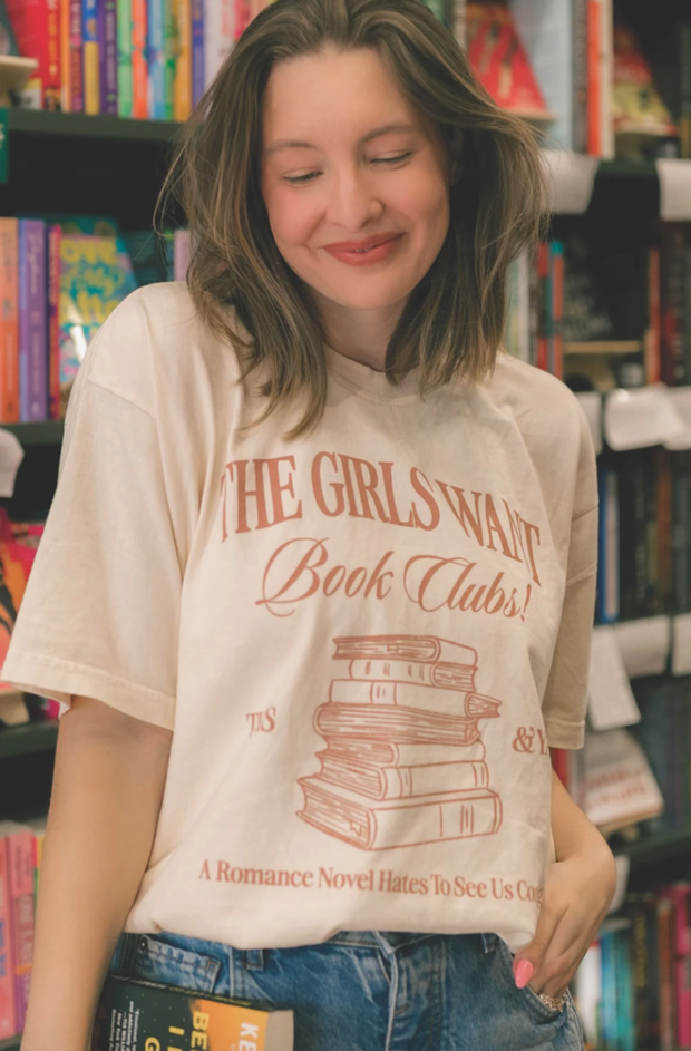 Girls Want Books Tee