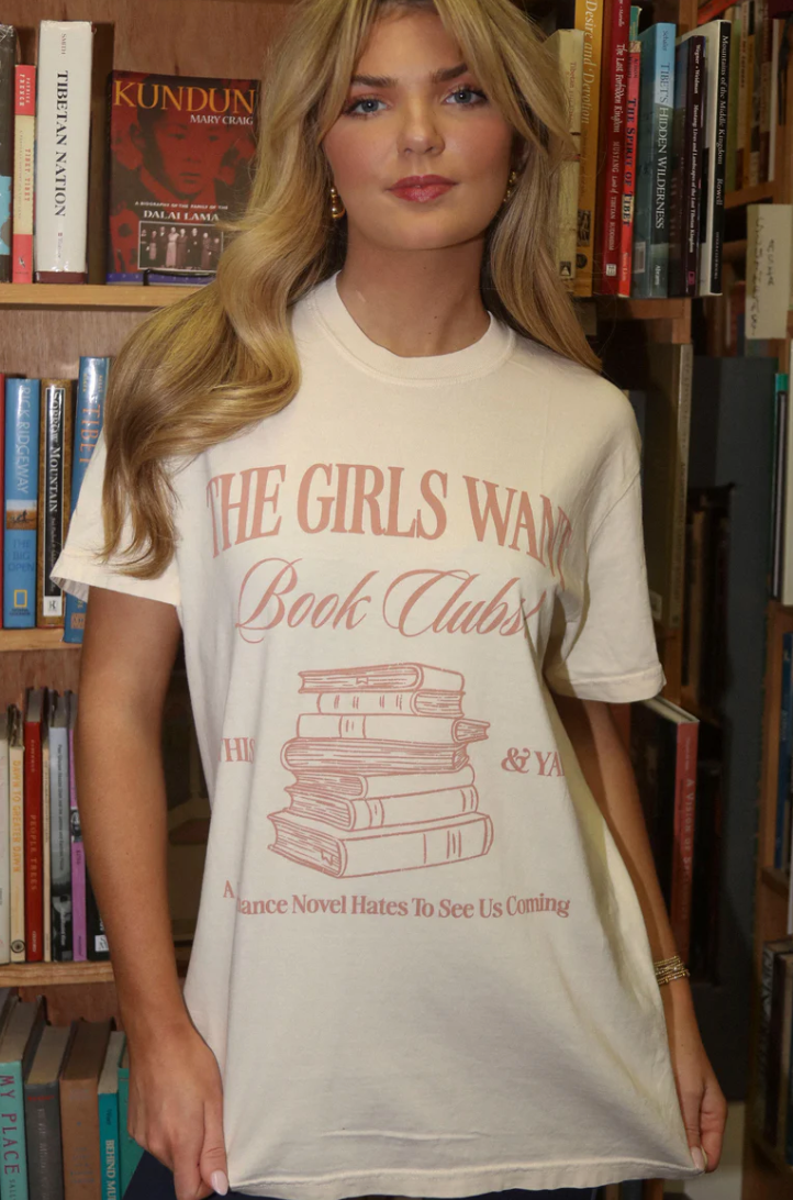 Girls Want Books Tee